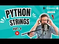 Python String Functions Part 4 Uppercase Lowercase Strip Slicing Split