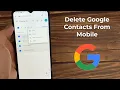 Download Lagu How To Delete Contacts From Google Account in Android Phone | Delete Google Contacts From Mobile