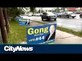 Gong mayoral campaign raises questions as signs blanket city