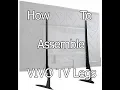 How to Assemble Vivo TV Legs From Amazon