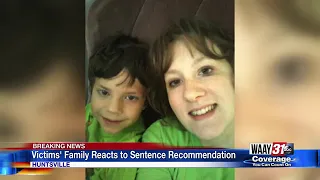 Victims family reacts to sentence recommendation