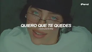 Billie Eilish BIRDS OF A FEATHER Español Lyrics Video Musical 