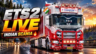 ETS2 LIVE STREAM | Real Trucking with PXN V99 Steering Wheel 🔥 | Day 5