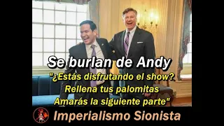 Christopher Landau se burla de Andy y lo Amenaza Amaras la siguiente parte Harfuch y la DEA