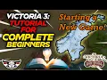 Victoria 3 Tutorial for Complete Beginners - Starting a New Game