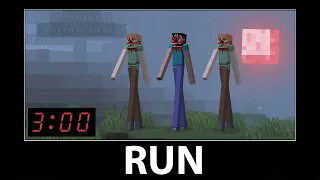 Minecraft wait what meme part 176 - Scary Map Steves
