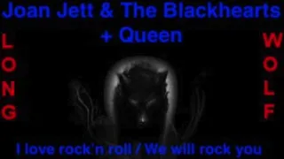 Download Joan Jett \u0026 the blackhearts vs Queen I love rock'n roll vs we will rock you extended mix MP3