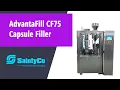 AdvantaFill CF75 Capsule Filling Machine Factory Test For Hungarian Client-SaintyCo