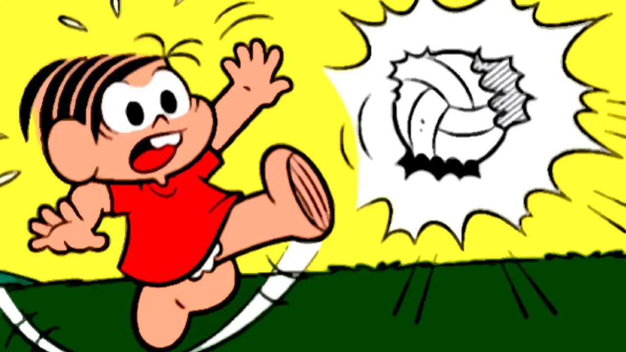 A MÔNICA SABE JOGAR FUTEBOL? - QUADRINHOS DA TURMA DA MÔNICA