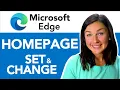 Microsoft Edge How to Set or Change the Homepage in Microsoft Edge