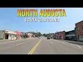North Augusta South Carolina Driving Through