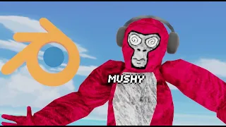 HOW to make a GORILLA TAG pfp in BLENDER