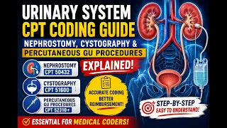 STOP Miscoding Cystograms CPT 51600 74430 74455 50430 Explained