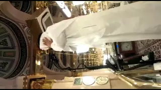 اذان العشاء من الحرم النبوي للمؤذن عصام بخاري 