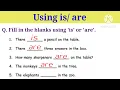English Grammar Using Worksheet for kids