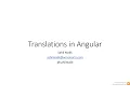 6 Learn Angular Translations and Multi-language support in Angular
