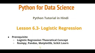 Logistic Regression in Python Confusion Matrix in Python