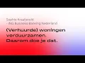 ABB Update Event | (Verhuurde) woningen verduurzamen. Daarom doe je dat.