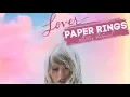 Paper Rings - Taylor Swift Guitar Tutorial