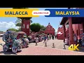 Lagu Walking in MALACCA Malaysia 🇲🇾 City Tour 4K
