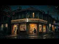 Rainy Halloween Lofi 🎃 Old Hanoi Corner Cafe, 1997 | Warm 90's Lofi Ambience for Deep Sleep