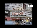 Seedy 1970s Times Square New York 4K