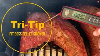 Smoked Tri Tip On My Pitt Boss Pellet Smoker 