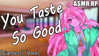 your supersized slime girlfriend could just eat you up asmr rp f4a vore giantess 