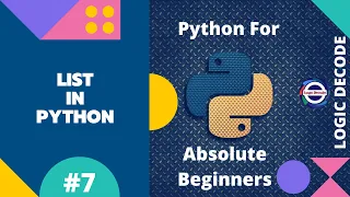 Lists in Python - Python for Absolute Beginners 2022