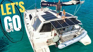 THE BEGINNING of a whole new SAILING ADVENTURE! [Ep178 RED SEAS]