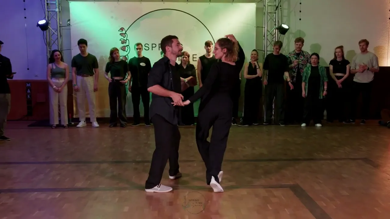 Sergey Sirotkin & Agathe Wasch - 4th place Strictly Int/Advanced Finals - Spring Time Swing 2025