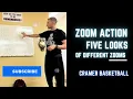 FIVE DIFFERENT ZOOM ACTION OPTIONS