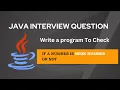 Java Write a program to Check If a Number is Neon Number or Not MOST ASKED INTERVIEW QUESTIONS