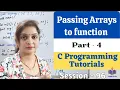 C-96-Functions in C Passing Arrays to function Part-4