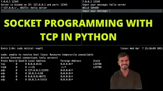 TCP Socket Programming in Python Computer Networking Tutorial Interview Questions