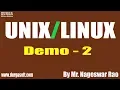 tutorial Demo - 2 by Mr Nageswar Rao On 04-02-2020 8 15PM