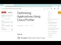 Optimizing Applications Using Cloud Profiler With Explanation
