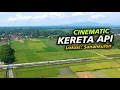 Download Lagu Pemandangan Alam Jalur Kereta Api Blitar- Stock Video Footage Drone Aerial POV Hyperlapse
