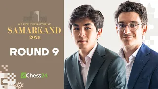 FIDE Chess Olympiad 2026 Round 9: USA v. Uzbekistan & India v. Germany Headline Clash Of Giants!!