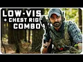 Low-Vis Armor Chest Rig Combo for Civilian Defense