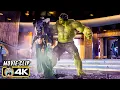 Hulk vs Loki - Puny God Scene The Avengers 4K
