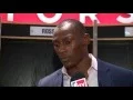 Raptors Playoff Post Game Bismack Biyombo - April 18 2016