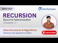 5 Recursive code Evaluation Ex 2 Recursion-Stacks Data Structures and Algorithms GATE 2023