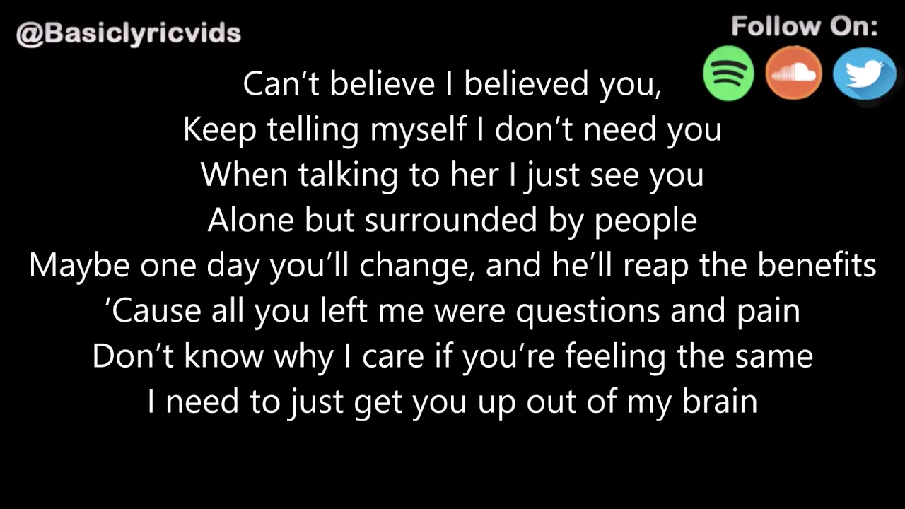 Witt Lowry - HURT (feat. Deion Reverie) (Lyrics)