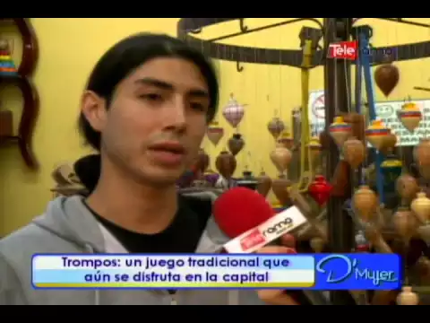 Trompos un juego tradicional que aún se disfruta en la capital