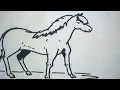 Download Lagu Cara Menggambar Kuda (How to Draw a Horse)