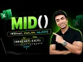Excel MID Function Extract Text Like a Pro