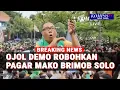 Download Lagu Demo Ojol di Mako Brimob Solo, Massa Robohkan Pagar