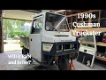 1990s CUSHMAN Truckster Can we get this Partster RUNNING and DRIVING in the NEW GARAGE