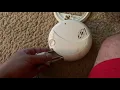 How to Changing Battery in a First Alert Smoke Detector with Drawer